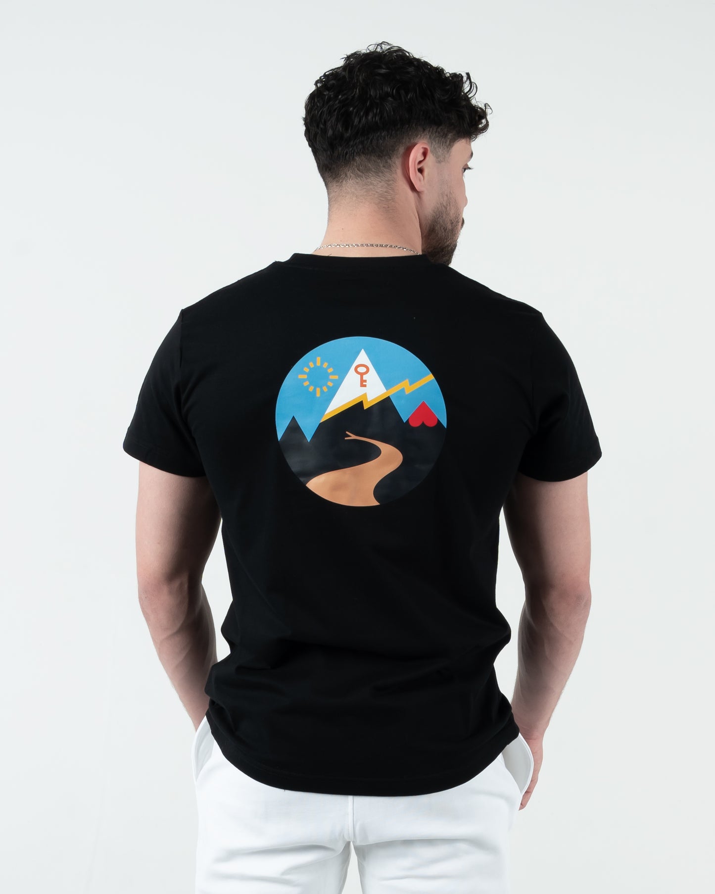 On Road Backtrail T-shirt zwart